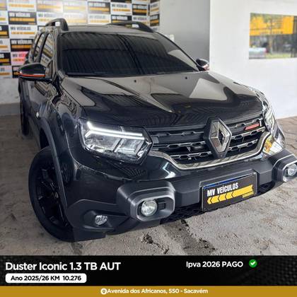 RENAULT DUSTER 1.3 TCE FLEX ICONIC PLUS X-TRONIC